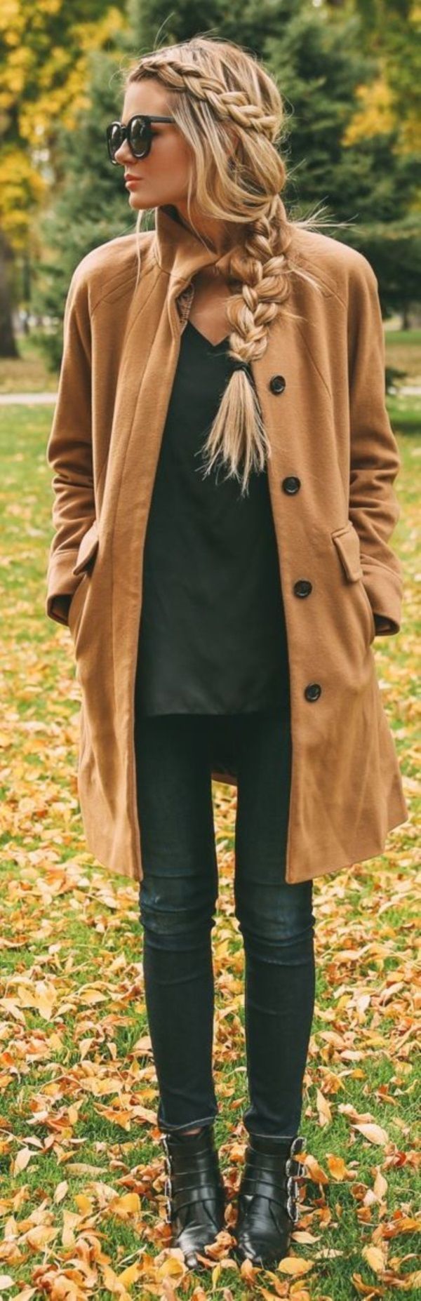 I love her fashion. Perfect for fall