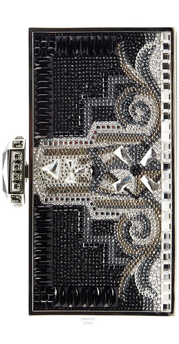 ~Judith Leiber Couture 30 Rock Perfect Rectangle Clutch Bag | The House of Becca...