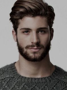 Beard and hairstyle