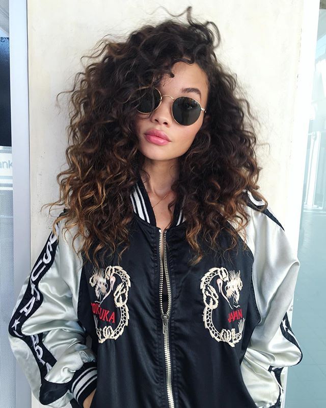 Browse Instagram-approved long hair inspiration  at /stylecaster/ | big curls