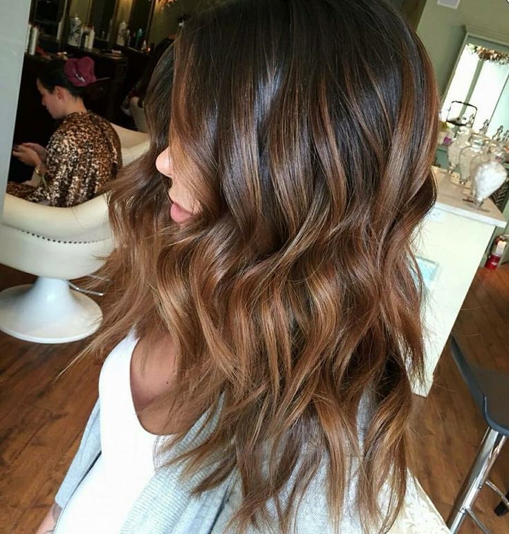 Long hair with waves, love it!
