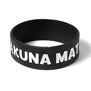 Hakuna Matata Rubber Bracelet