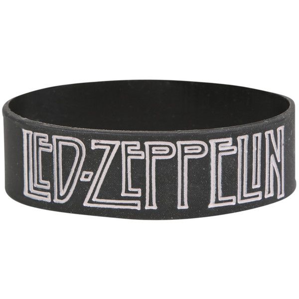 Led Zeppelin Logo Rubber Bracelet | Hot Topic
