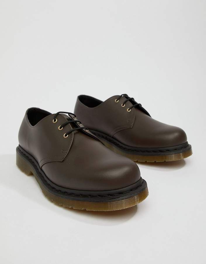 Dr Martens 1461 Shoes In Chocolate