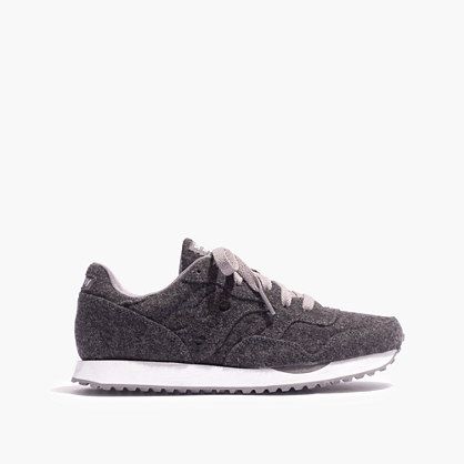 Madewell Saucony Trainer Sneakers in Grey Flannel
