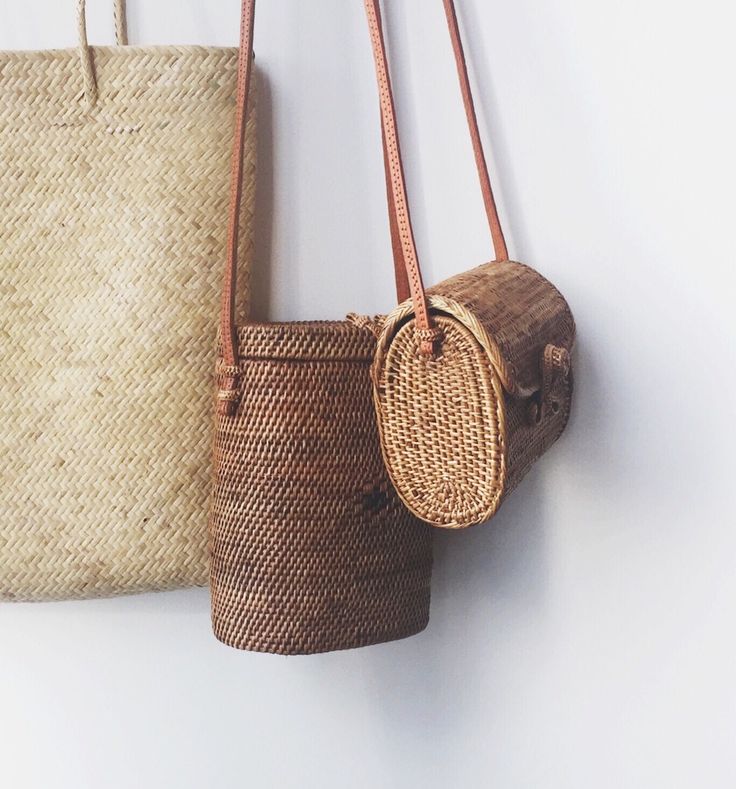the best woven bags of summer 2017