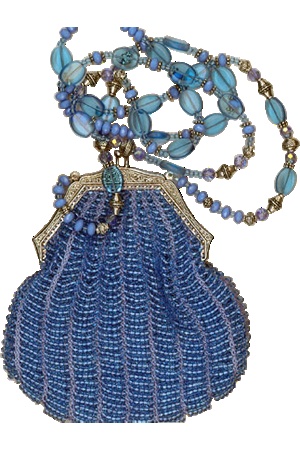 vintage blue beaded purses - Google Search