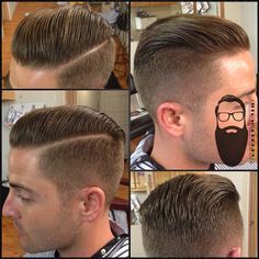 Men's Hair, Haircuts, Fade Haircuts, short, medium, long, buzzed, side part,...