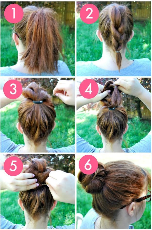DIY Hairstyle | Quick and Easy Hair Tutorial For Work by Makeup Tutorials at mak...