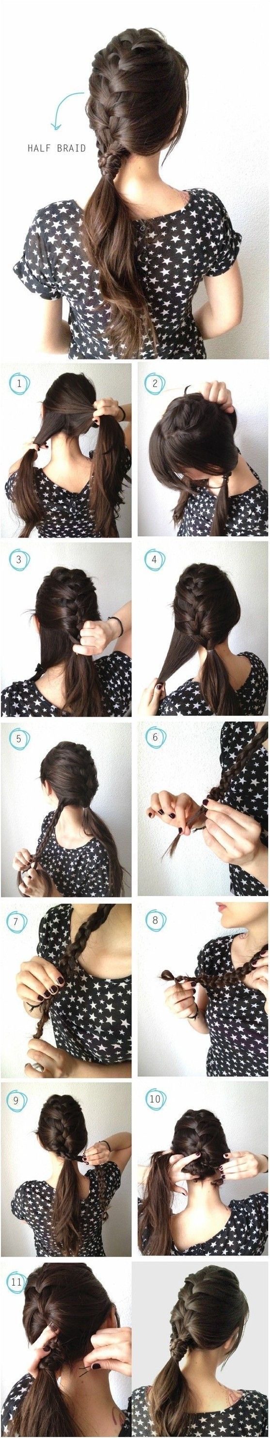 DIY Hairstyle | Quick and Easy Hair Tutorial For Work by Makeup Tutorials at mak...