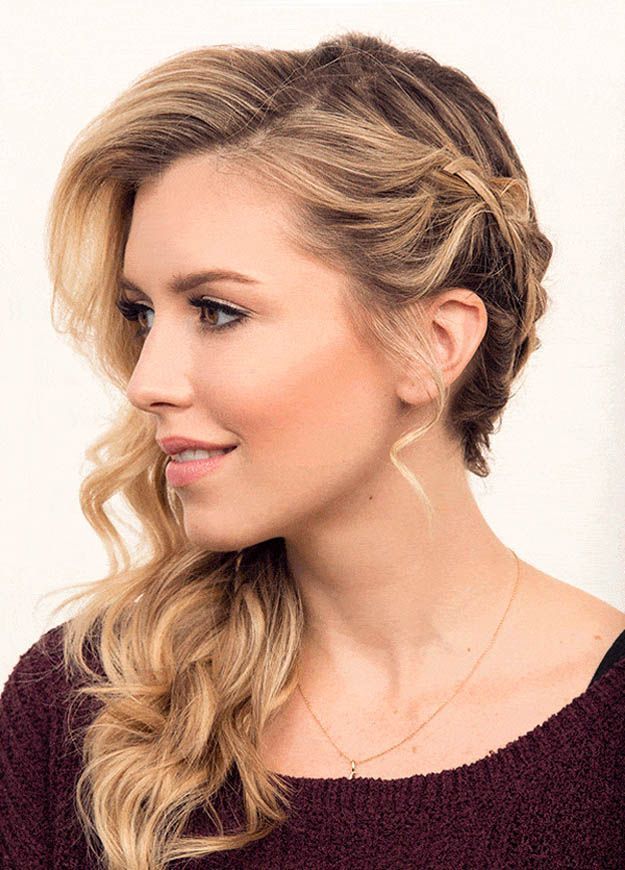 Side Wrap Braid | 24 Perfect Prom Hairstyles | Makeup Tutorials Guide