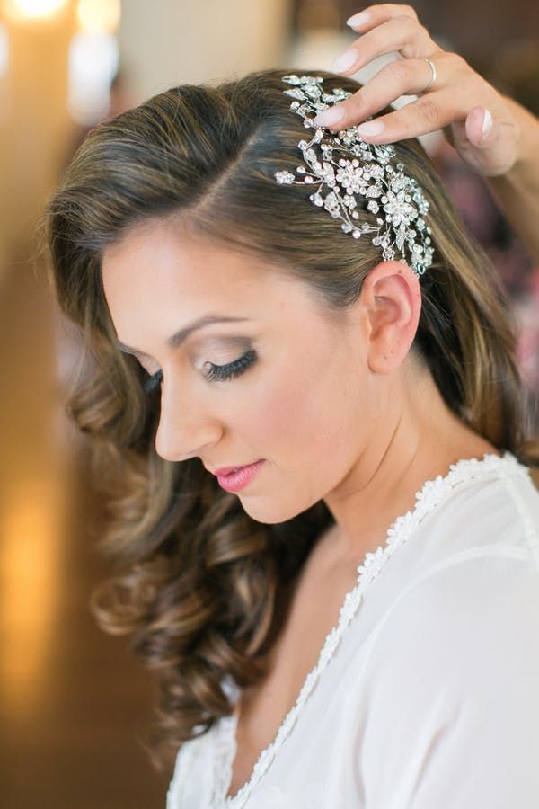 Featured Photographer: Amy Rizzuto Photography; Wedding hairstyles ideas.