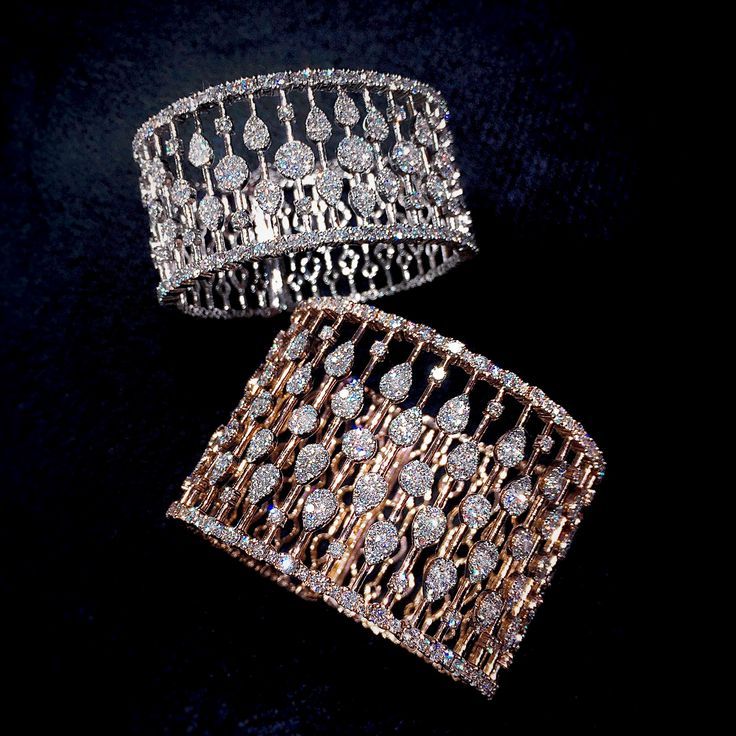 Best Diamond Bracelets : Cuff up and get ready for the weekend #diamond #diamond...