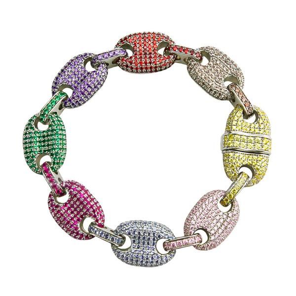 • WIDTH: 13MM • Length: 7-10 inches • CLASP: FULLY ICED CUSTOM CLASP • M...