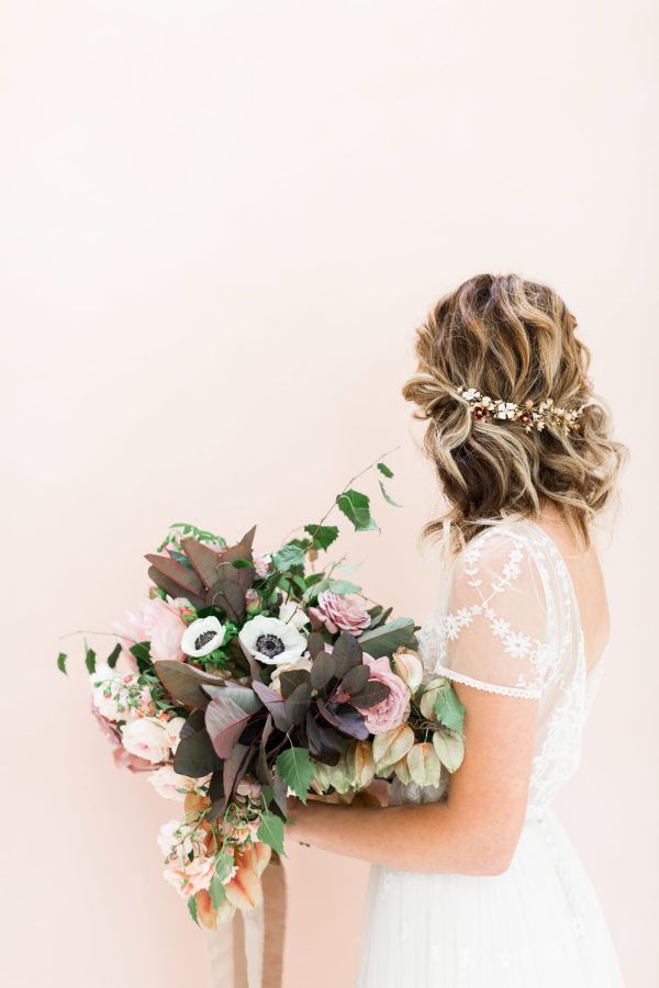 Featured Photographer: Cavin Elizabeth Photography; Wedding hairstyles ideas.