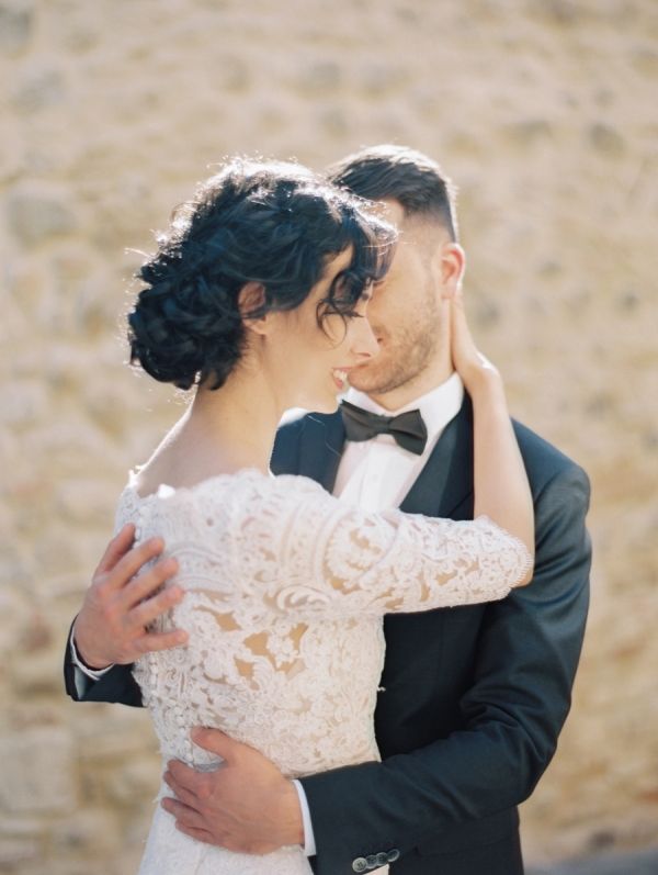 Featured Photographer: Coco Tran Photography; Wedding hairstyles ideas.