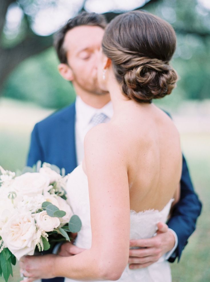 Featured Photographer: Jenna McElroy Photography; wedding hairstyle ideas