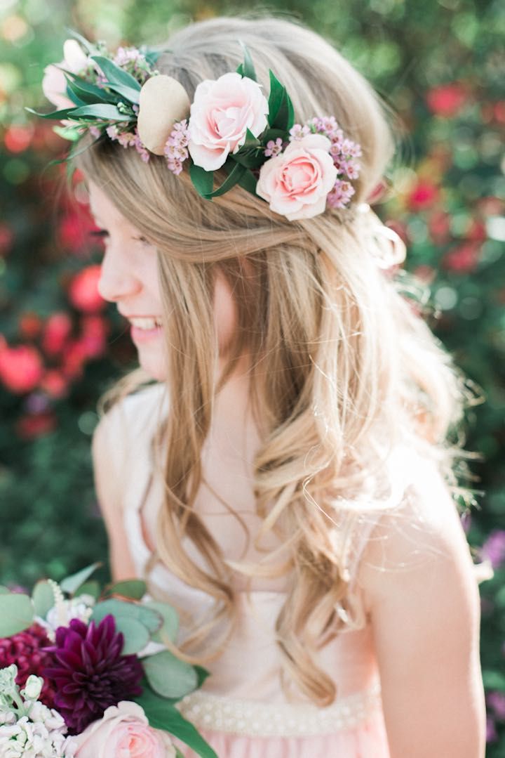 Featured Photographer: Juliet Young Photography; Wedding hairstyles ideas.