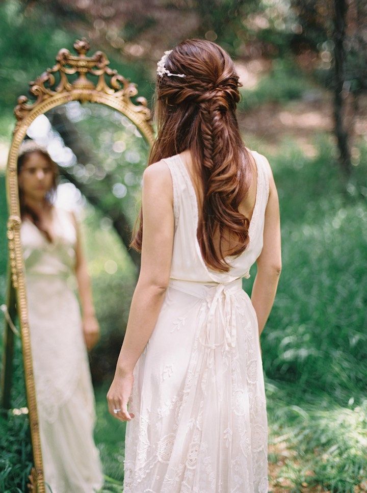 Featured Photographer: Lara Lam; Wedding hairstyles ideas.