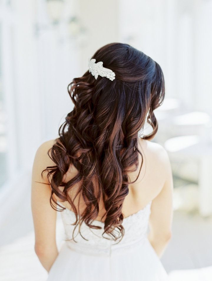 Featured Photographer: Michael and Carina Photography; wedding hairstyle idea