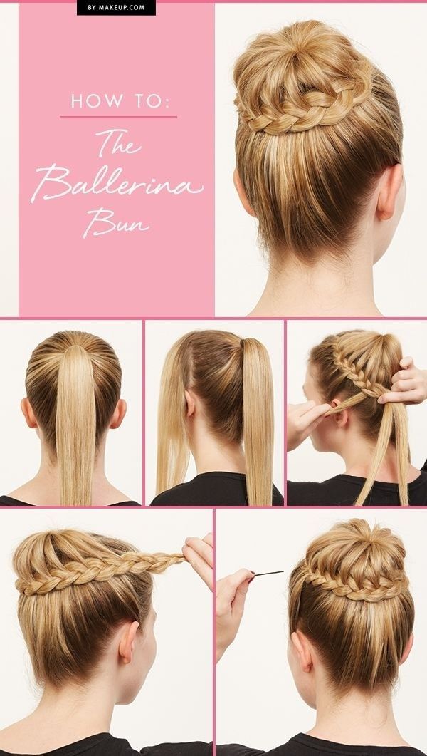20 Pretty Braided Updo Hairstyles - Ballerina Bun Updos for Long Hair | For More...