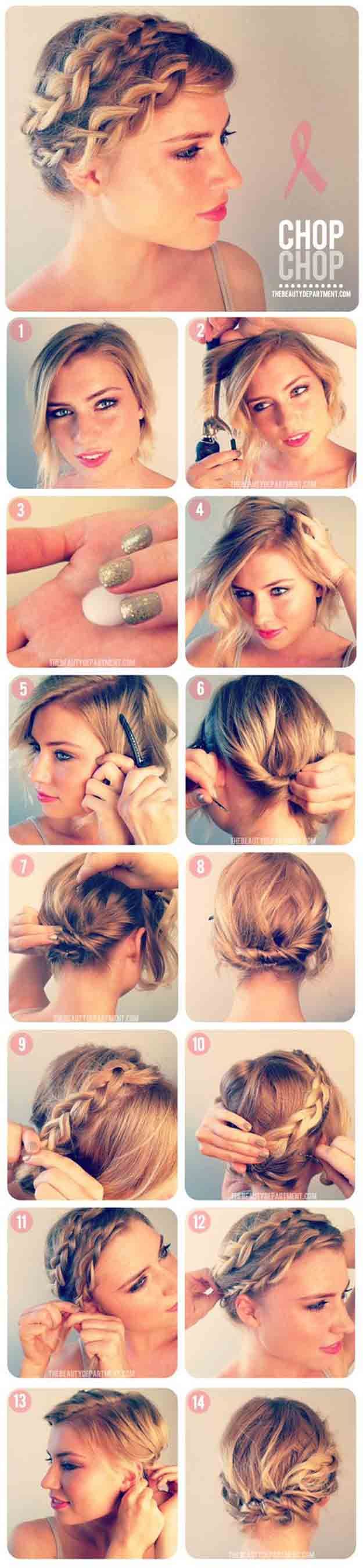 How to Do a Braided Crown Look
