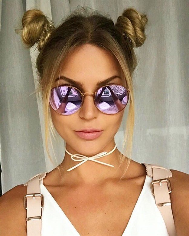 Space Buns | Easy Hairstyles For Black Friday Morning Shopping You Can Wear