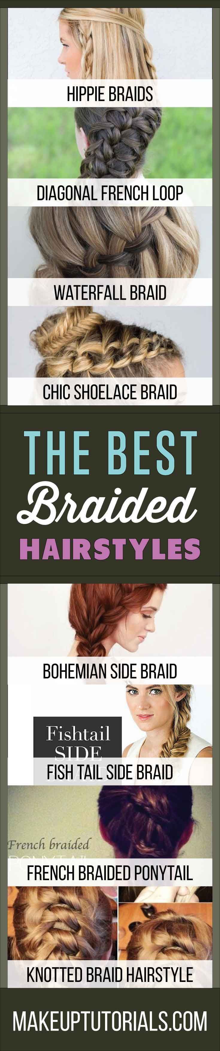 The Best Braided Hairstyles | How To Do Cool Hair Tips For Gals With Braids By M...