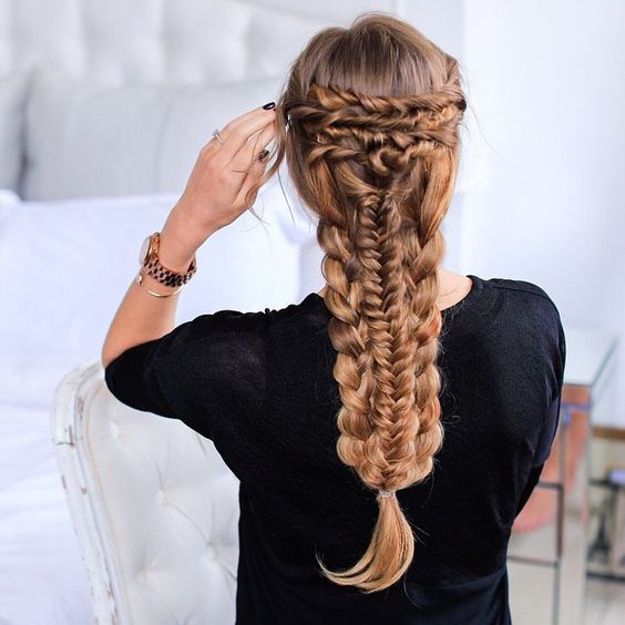 I have created this Layered  Braid hairstyle on my friend Zane. This is the perf...