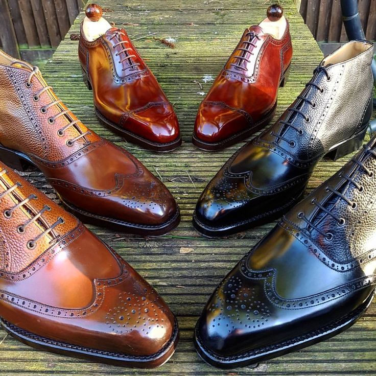 Ascot Shoes — Some highly polished custom pieces for everyone to...