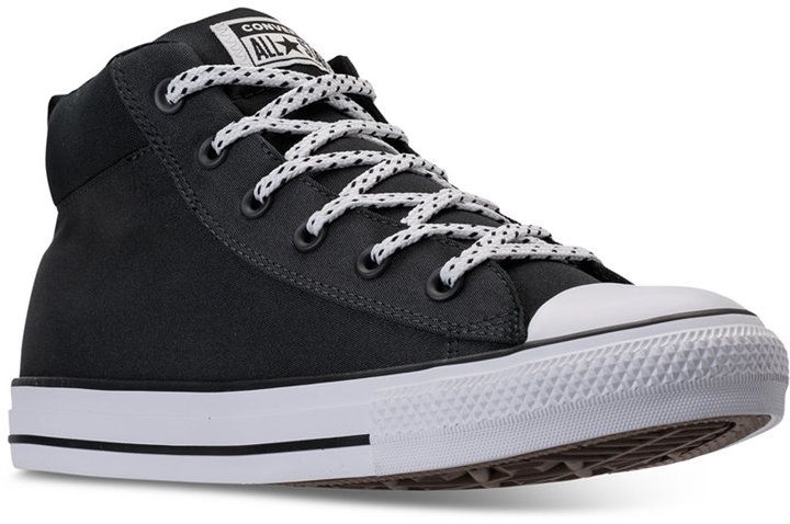 Converse Men's Chuck Taylor Street Mid Casual Sneakers from Finish Line
