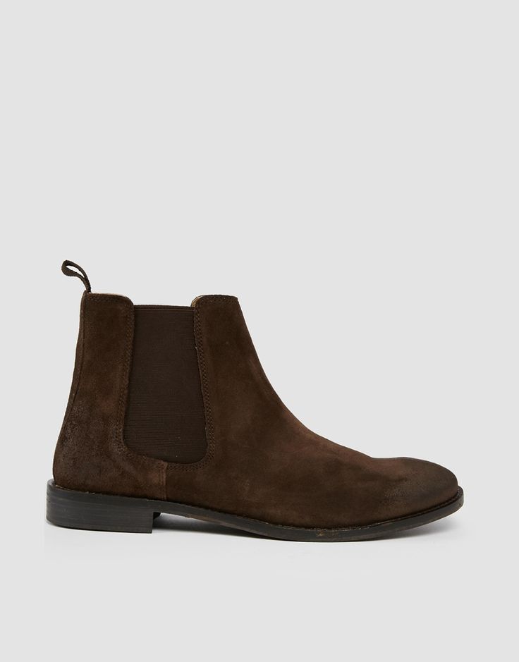 Image 2 of ASOS Chelsea Boots in Suede - Guessing size M. easy returns, thankful...