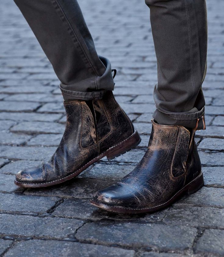 This mens TAURUS BED|STU boot pairs well with any casual street style look. #MEN...