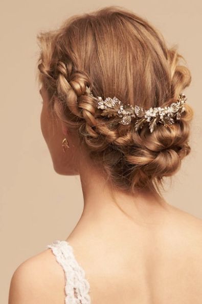 Wedding Hairstyle Inspiration - Hairpiece: BHLDN