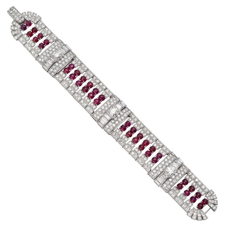 Estate Betteridge Collection Ruby & Diamond Bracelet