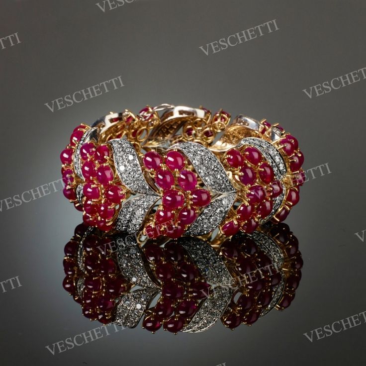 Rubies and diamonds bracelet RED CARPET
