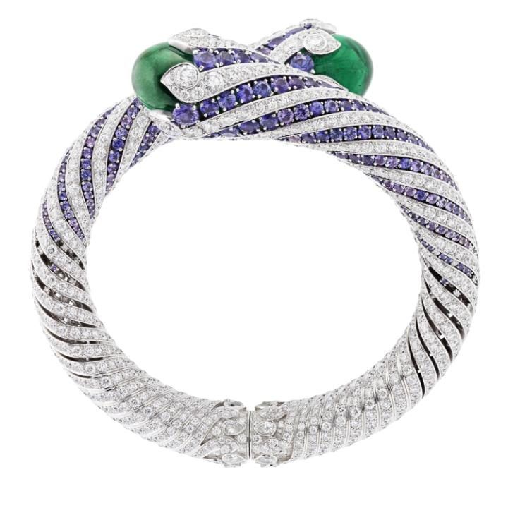 Van Cleef & Arpels Twist émeraude bracelet