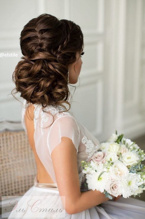 Featured Updo Wedding Hairstyle: Elstile; www.elstile.ru