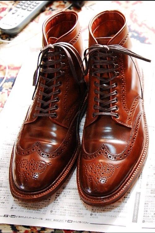 Alden 44621H Ravello shell cordovan wingtip on the barrie bootmaker edition