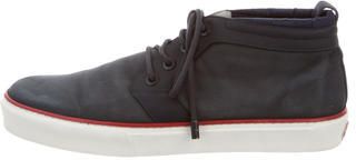 Louis Vuitton Suede Cup Sneakers