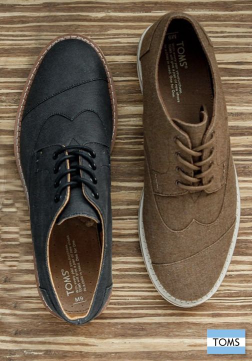 TOMS Men’s Brogues will easily take your style from day to night.