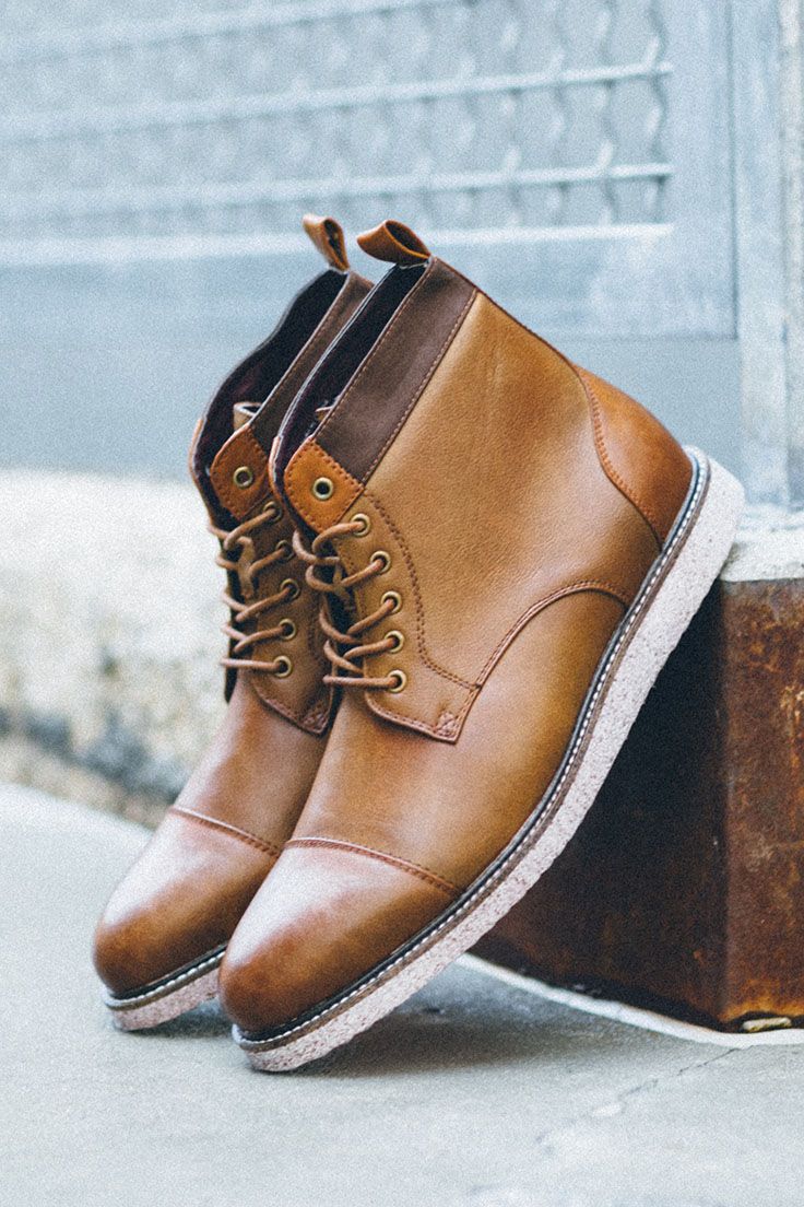 The Hillsboro Ransom: Versatile leather boots that will keep you looking your be...