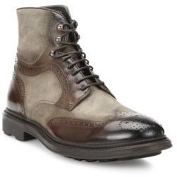 To Boot New York Hobson Wingtip Leather Boots