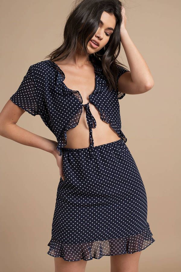 Looking for the Hit The Spot Navy Polka Dot Dress? | Find Day Dresses and more a...