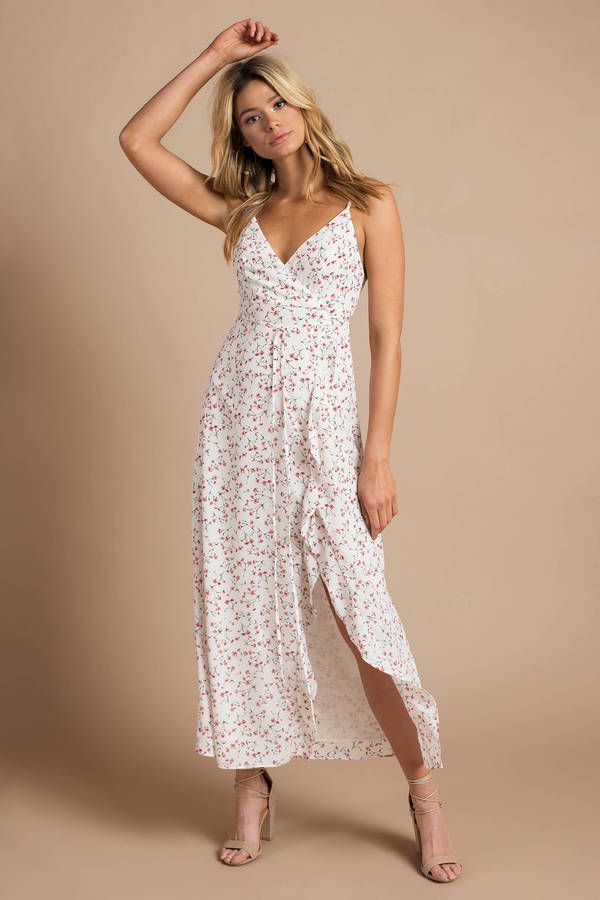Looking for the Sunny Days Away White Multi Floral Maxi Dress? | Find Maxi Dress...