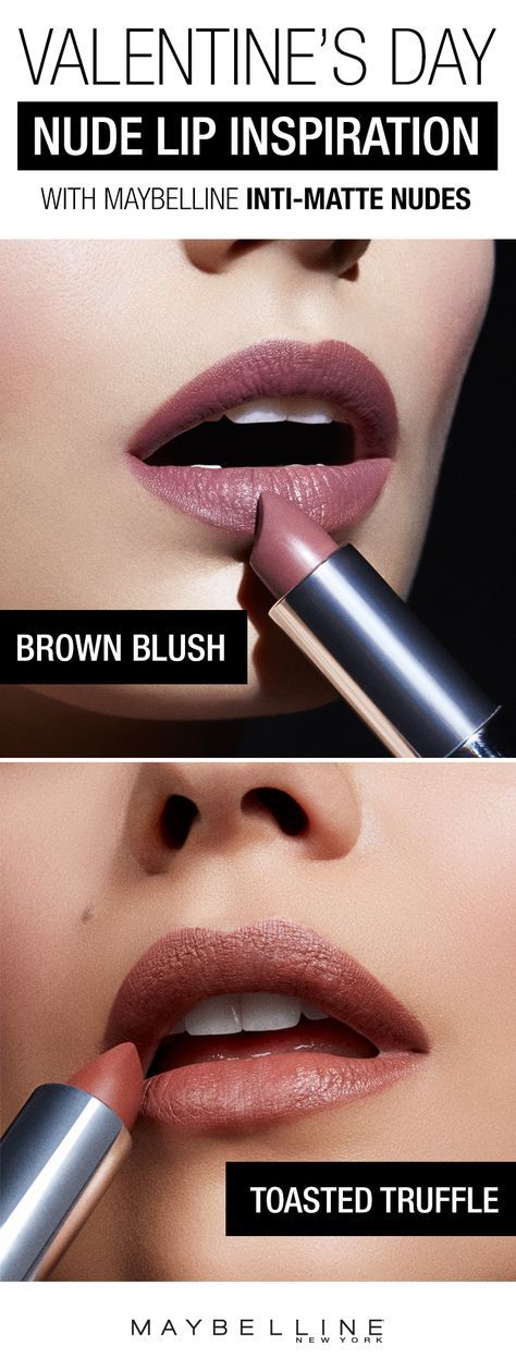 Want to rock a nude lipstick for your Valentine's Day makeup look? These gor...