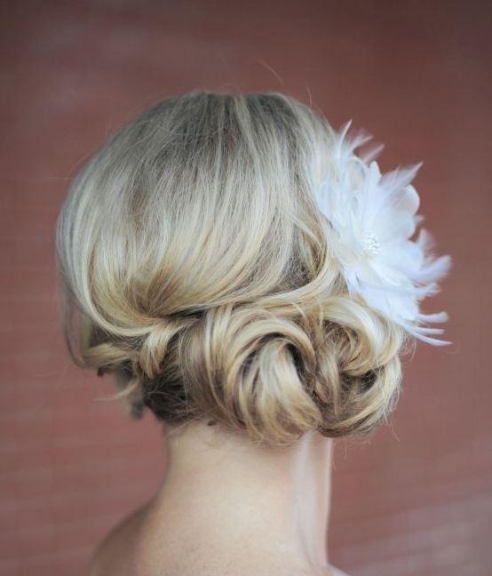 Featured Photographer: Erica Rose Photography; Wedding hairstyle idea.