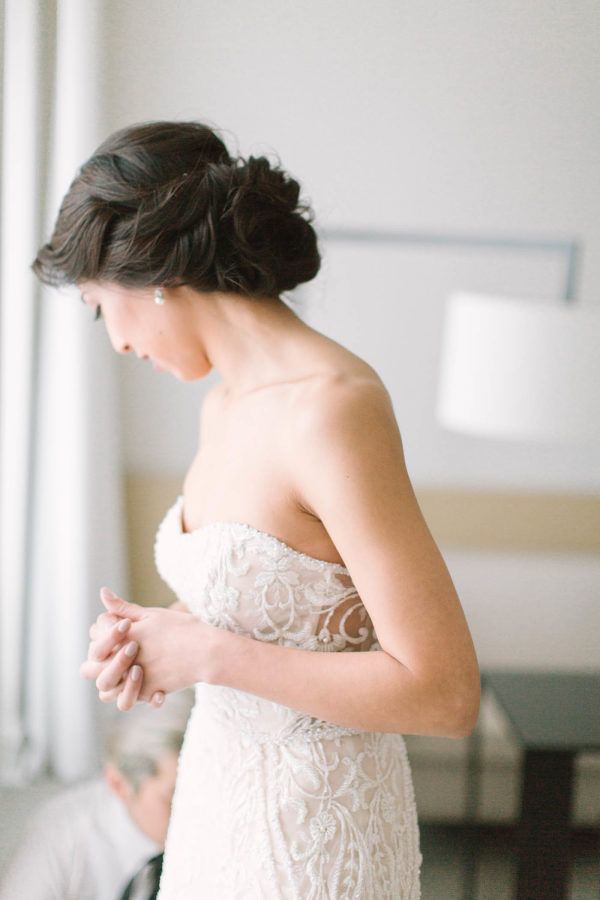 Classic Blush Chicago Wedding from Kate Weinstein Photography