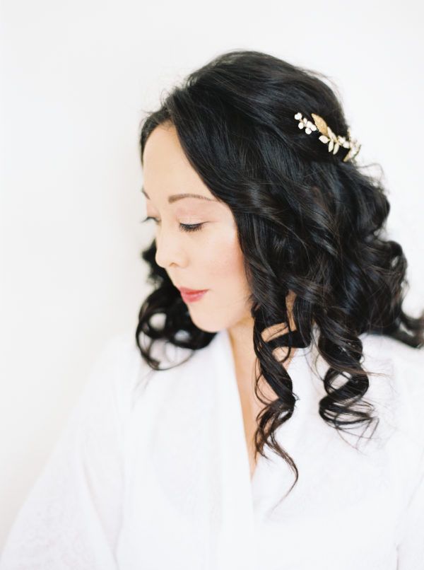 Featured Photographer: Kelsea Holder Photography; Wedding hairstyles ideas.