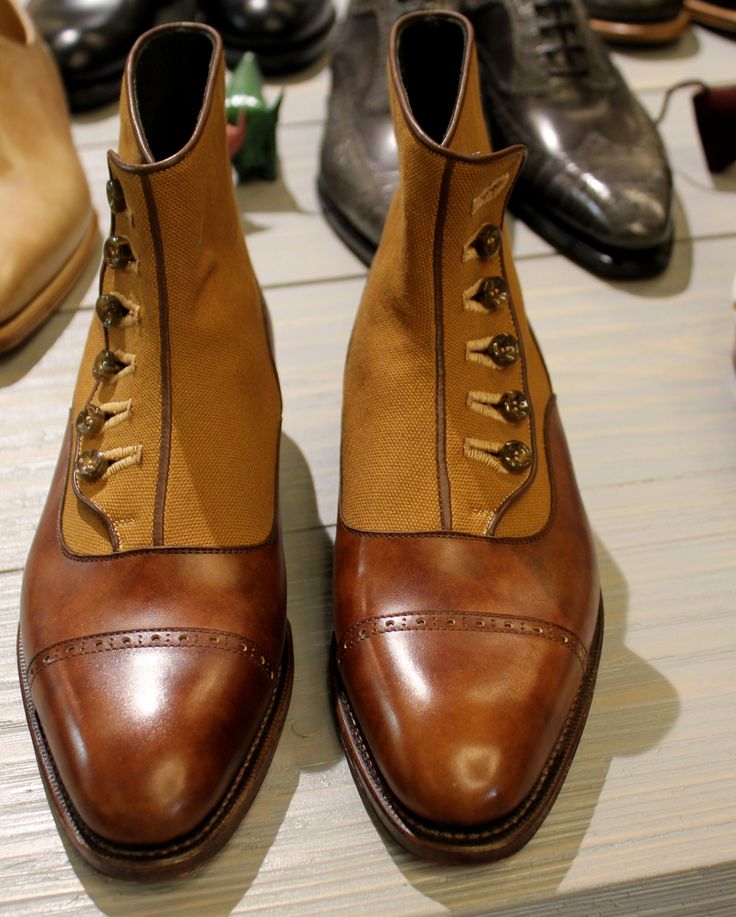 Buttoned Balmoral Boots – Parisian Gentleman